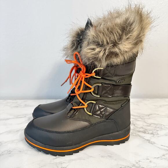 Lugz Shoes - Lugz Tundra Lace Up Faux Fur Waterproof Women's Winter Boots - Size 7